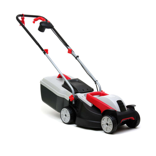 Offer For ATHBS2CT1 Twin 18V 410mm Lawn Mower With 2 x 5.0Ah Batteries & Twin Port Charger MowerShop
