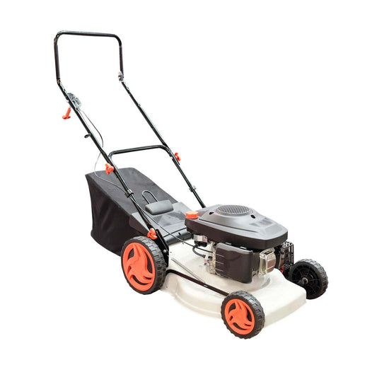 Offer For ATHBSZ Cordless Lawnmower, 38 cm Cutting Width, 2 x 18 V Batteries, 40 Litre Collection Bag MowerShop